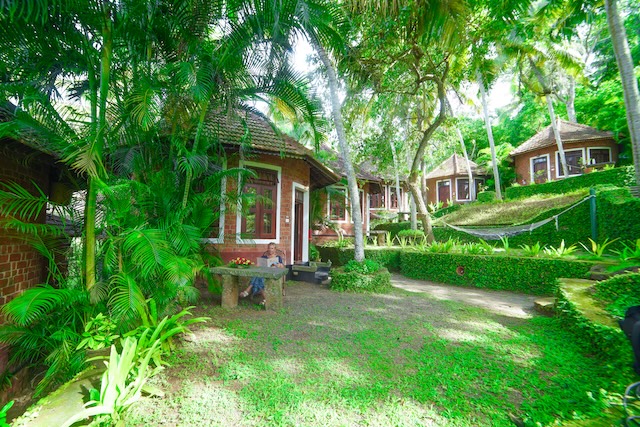 Manaltheeram Kerala House sitout area