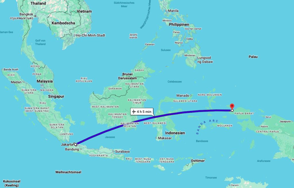 Map_luxury_raja_ampat_holidays_indonesia_8days Map_luxury_raja_ampat_holidays_indonesia_8days