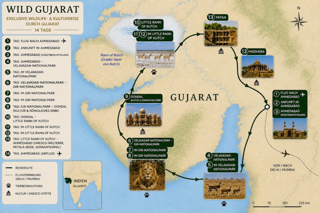 WILD GUJARAT EXKLUSIVE WILDLIFE-& KULTURREISE WILD GUJARAT EXKLUSIVE WILDLIFE-& KULTURREISE